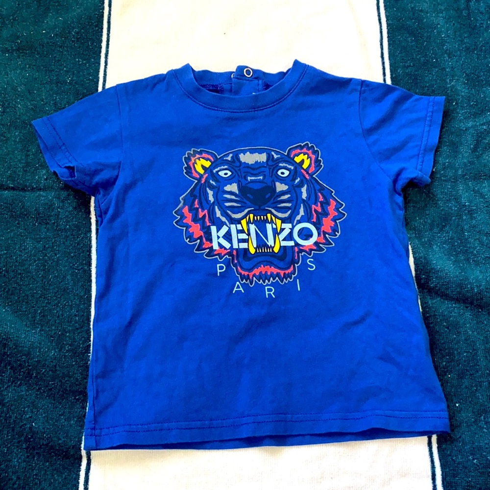 Royal blue Kenzo shirt size 18m